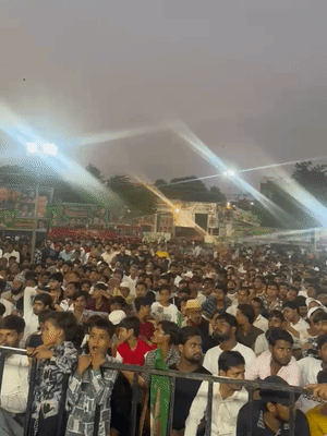 कानपुर में ओवैसी की यह तीसरी जनसभा थी।
