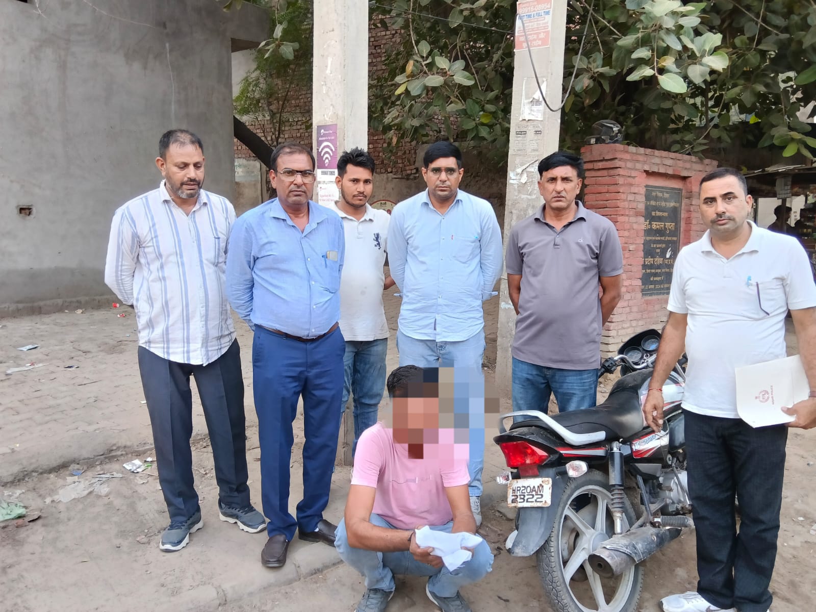पुलिस ने 3 दिन पहले बेटे जोगिंद्र को किया था गिरफ्तार।