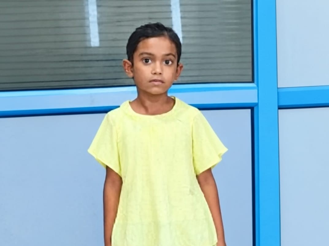 This is Vaishnavi Tiwari, who died while sitting in her classroom. (File photo)