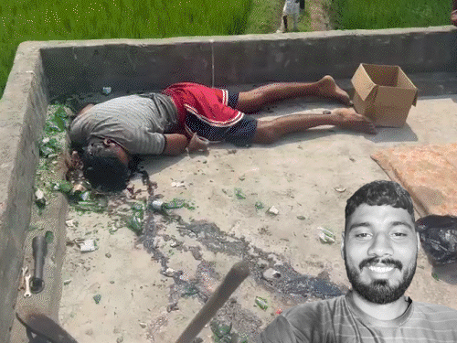 ट्यूबवेल की छत पर शराब पार्टी में झगड़ा; सिर, पीठ पर चोट के निशान मिले|हांसी,Hansi - Dainik Bhaskar