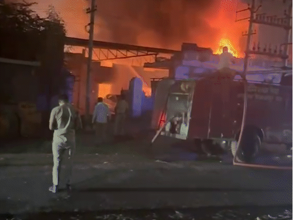 8 कारें जलीं; 50 से ज्यादा खड़ी थीं शोरूम में, 10 फायर ब्रिगेड ने 2 घंटे में पाया काबू|जयपुर,Jaipur - Dainik Bhaskar