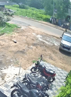 छात्रा मंगलवार सुबह 11:30 बजे घर से कॉलेज जा रही थी।