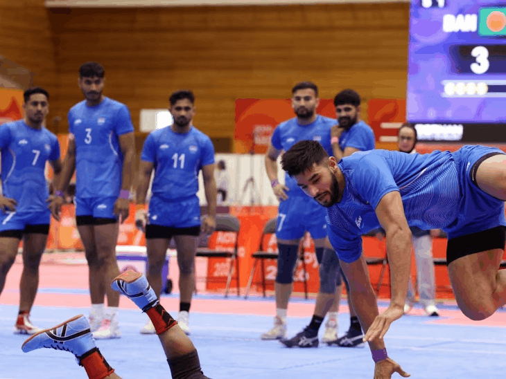 भारत की मेंस और विमेंस कबड्डी टीमें इस एशियन गेम्स में एक भी मुकाबला नहीं हारी हैं।  - Dainik Bhaskar