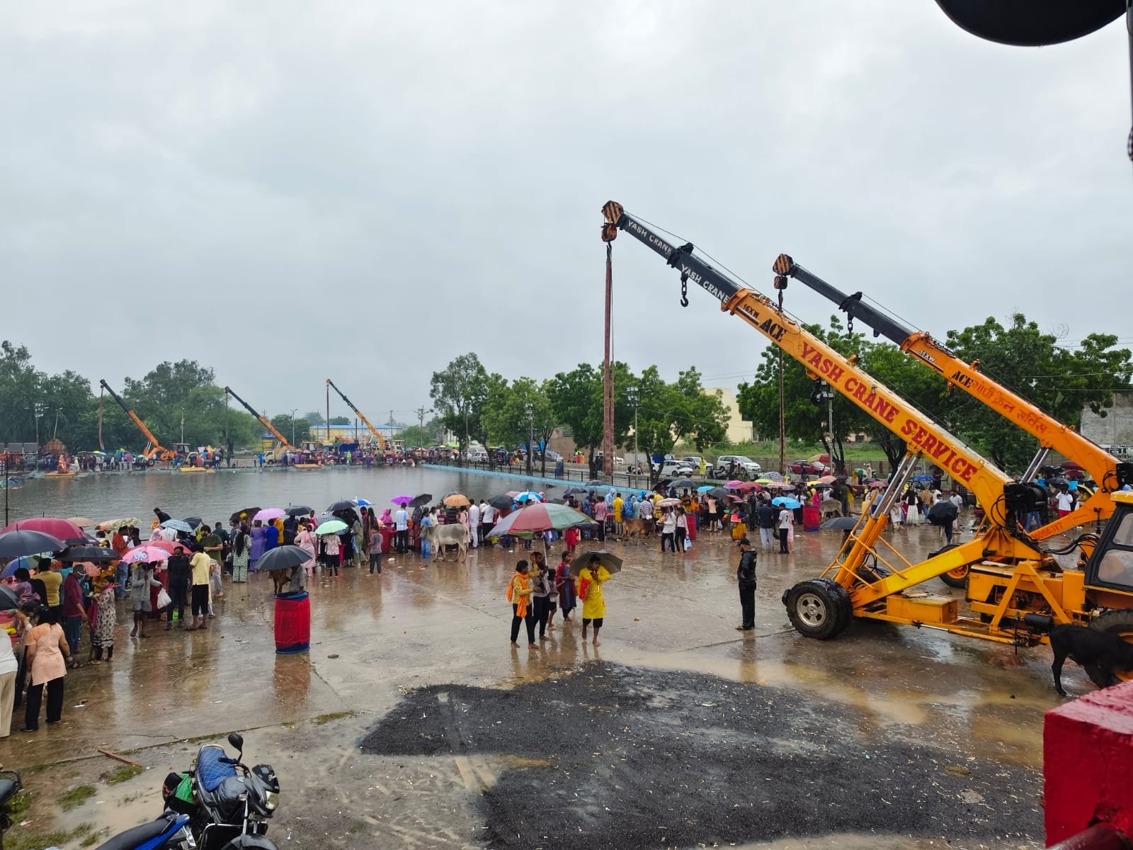 Raipur Ganpati Visarjan LIVE | Anant Chaturdashi Mahadevghat Updates
