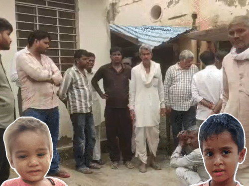 खेत में लगी बोरिंग के पास खेल रहे थे, दूसरे बच्चे ने भागकर दी सूचना|अलवर,Alwar - Dainik Bhaskar