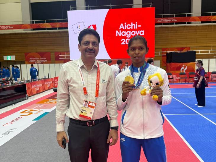 Asian Games 2026 Gold | Korba Sanju Devi Wins Kabaddi Medal & CM Sai