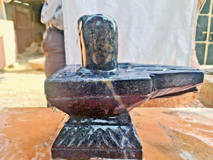 अफगान के लाजावर्त स्टोन से बनेंगे नीले शिव, सूडानी पत्थर से श्रीगणेश|ग्वालियर,Gwalior - Dainik Bhaskar