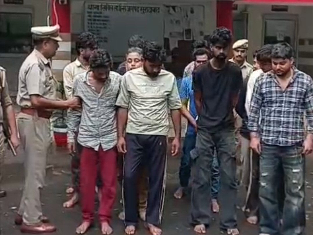 Moradabad Cyber Fraud Gang Arrest | 13 Arrested With ATM And SIM Cards