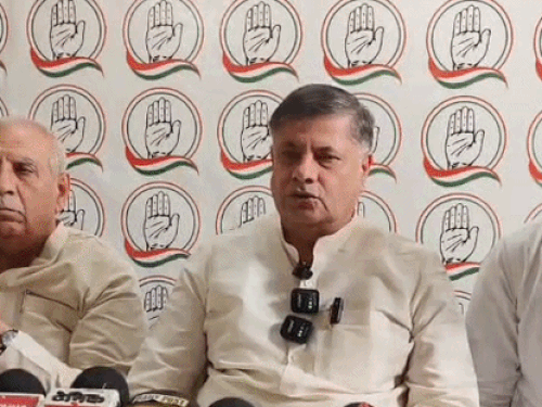 कांग्रेस जिलाध्यक्ष मेवा सिंह ने बेरोजगारी पर सरकार को घेरा।