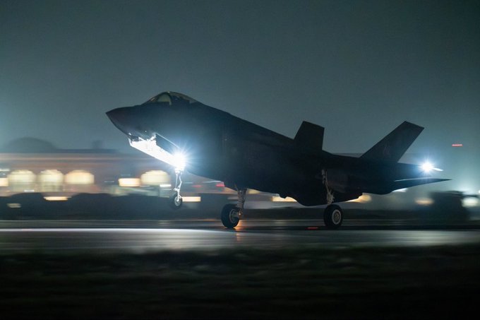 अमेरिकी वायुसेना का फाइटर जेट F-35 पहली बार भारत में किसी युद्धाभ्यास का हिस्सा बना है।