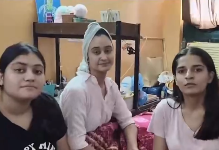 LPU ने इन तीनों छात्राओं का वीडियो जारी किया था, जिसमें इन्होंने कहा था कि हमें तंग न किया जाए।