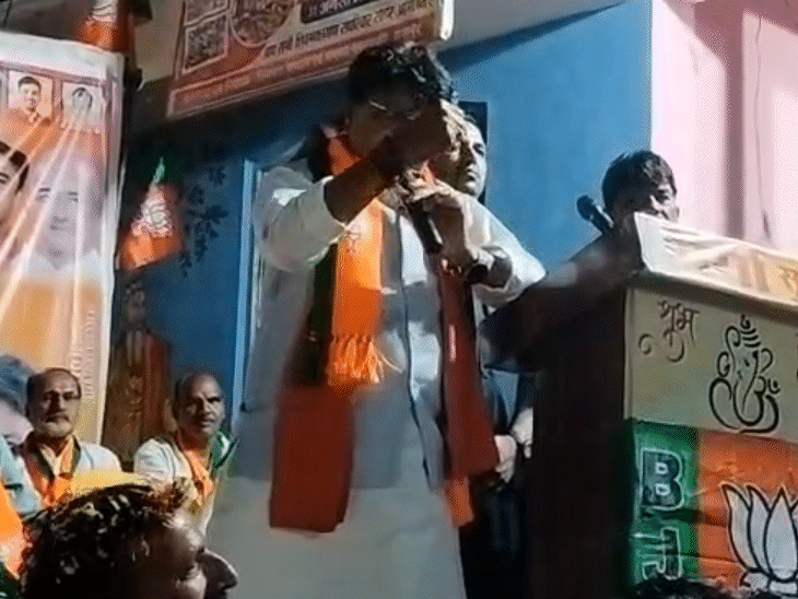 सुसनेर में नगर परिषद अध्यक्ष पद पर उपचुनाव में प्रचार करते मंत्री विजयवर्गीय।