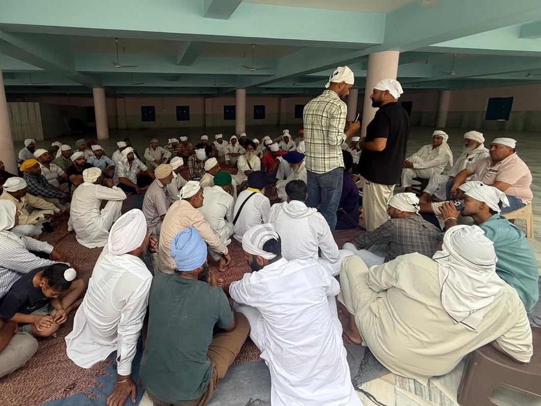 A decision was taken at the meeting in Sirsa to stop the supply of milk - file.