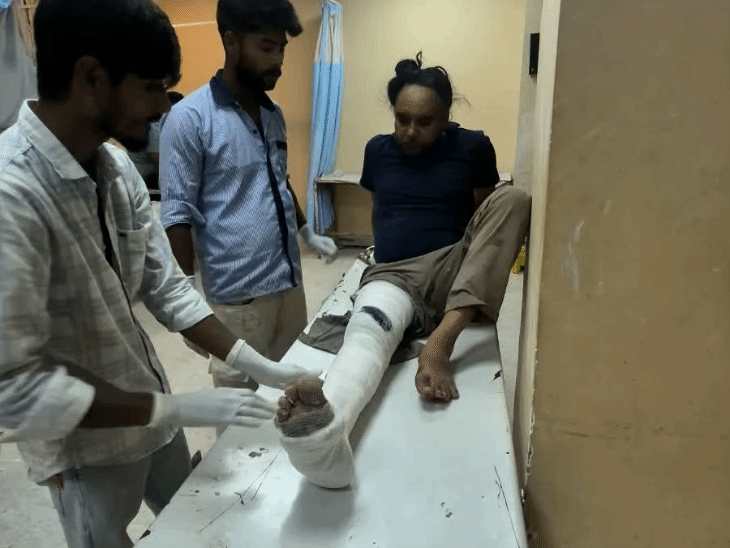 मरीज का चल रहा है इलाज।