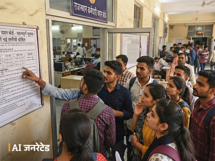 अब नवंबर से फरवरी तक होंगे एग्जाम, 50 लाख से ज्यादा कैंडिडेट हो सकते हैं शामिल|जयपुर,Jaipur - Dainik Bhaskar