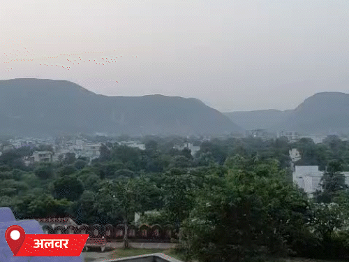 अलवर में बुधवार सुबह से मौसम सामान्य बना रहा। दिनभर धूप खिली रही।