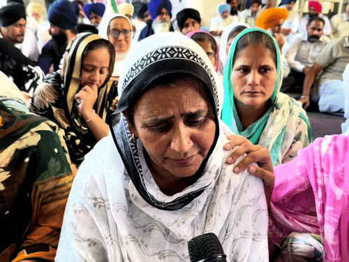 तेजिंदर की मां ने इंसाफ की गुहार लगाई है।