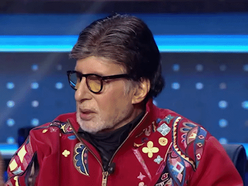 कौन बनेगा करोड़पति 18 के 37वें एपिसोड में अमिताभ ने चोट लगने की जानकारी दी।