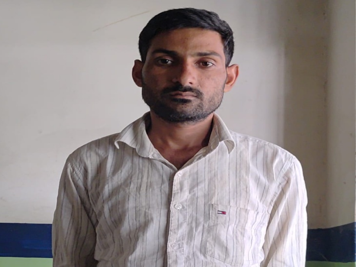 उत्तर प्रदेश पुलिस ने अलवर से आरोपी किया गिरफ्तार, चचेरा भाई फरार|अलवर,Alwar - Dainik Bhaskar