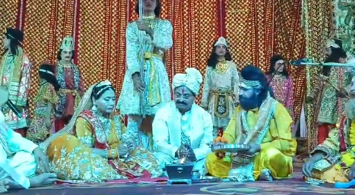 रामलीला मैदान में हुआ लीला मंचन
