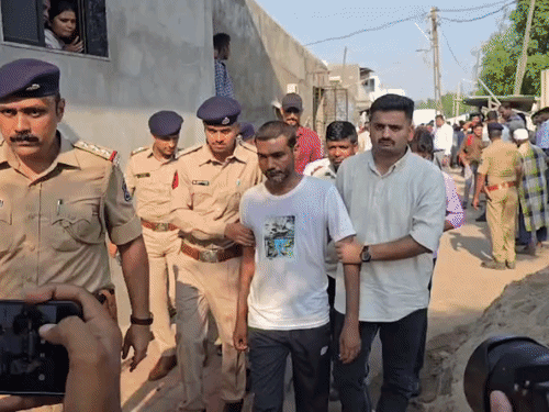 पुलिस ने आरोपी माधवदास को गिरफ्तार किया है।
