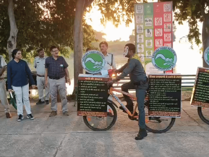 एसटीआर प्रबंधन ने ‘नन्हीं की आवाज’ साइकिल अभियान की भी शुरुआत की।