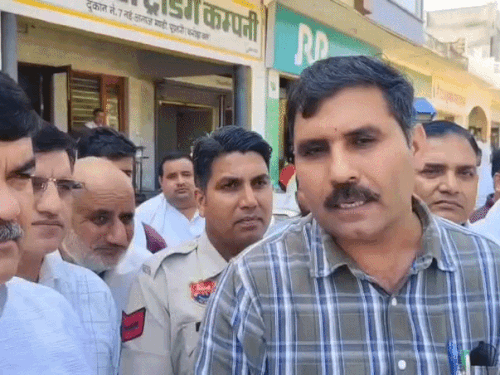 विधायक सतपाल जांबा ने कहा कि काम नहीं किया, इसलिए तबादला हुआ।