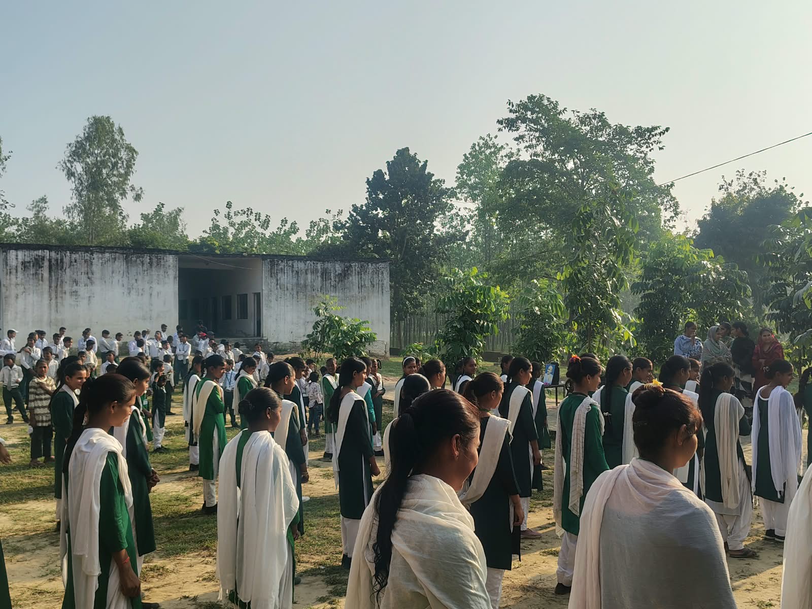 Gandhi-Shastri Jayanti Celebration at Mala Devi School in Rasoolpur Nagli