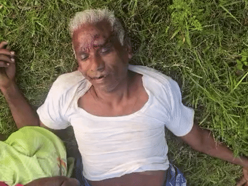 आरोपी ने बुजुर्ग के सिर के ऊपर से बोलेरो चढ़ा दी।
