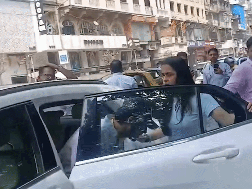 डीनो शुक्रवार सुबह कमिश्नर ऑफिस पहुंचे थे। - Dainik Bhaskar