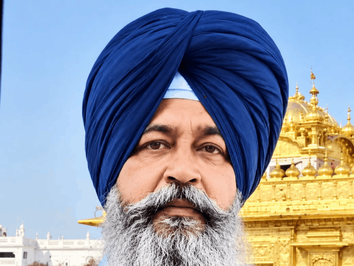 पूर्व सरपंच नवतेज सिंह की फाइल फोटो। - Dainik Bhaskar