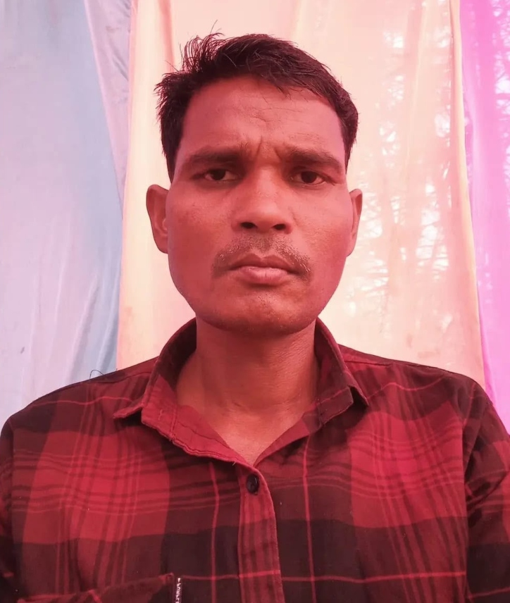 मृतक राजेश दास (29)।