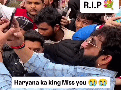 इन्फ्लुएंसर बॉबी कटारिया की रेस्ट इन पीस वाली फेक पोस्ट।