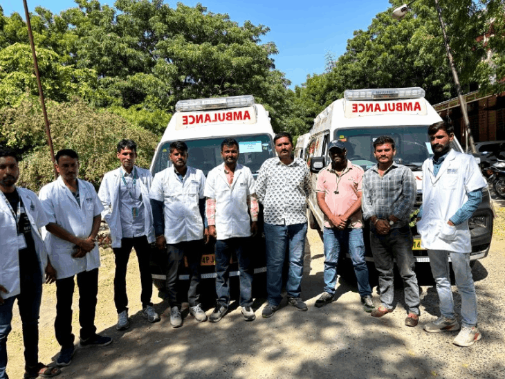 Pali News: 6 New 108 Ambulances Deployed to Replace Old Fleet