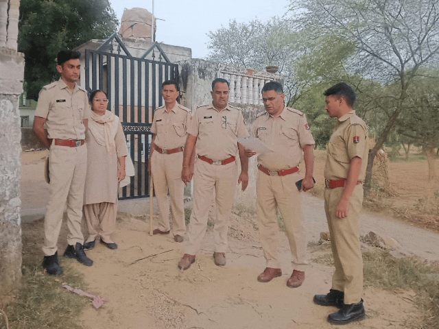 एक दिवसीय एरिया डोमिनेशन अभियान की तस्वीरें