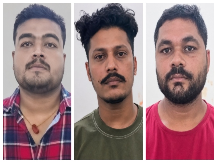 गांजा तस्करी में वसूली के आरोप में आरक्षक मन्नू प्रजापति, सौरभ नागवंशी और लक्ष्मण गाइन बर्खास्त हुए थे।