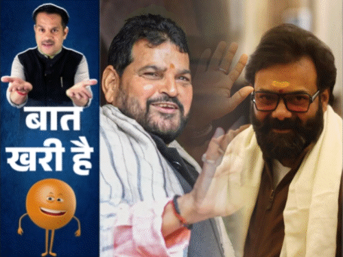 सपा सांसदों ने पैर छुआकर रस्म निभाई, अफसरों से नहीं डरता कोतवाल|उत्तरप्रदेश,Uttar Pradesh - Dainik Bhaskar
