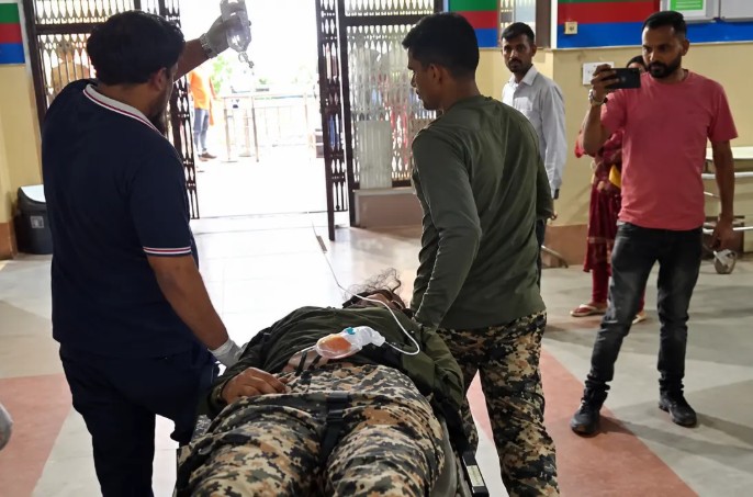 राजलक्ष्मी यांना जम्मूच्या शासकीय वैद्यकीय महाविद्यालयात दाखल करण्यात आले होते.