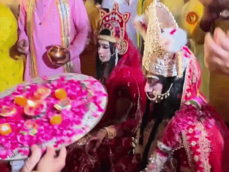 माता सीता की जगह-जगह हुई आरती