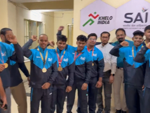 साईं सेंटर जयपुर में वेट लिफ्टिंग के साथ कबड्डी की ट्रेनिंग भी दी जाती हैं।