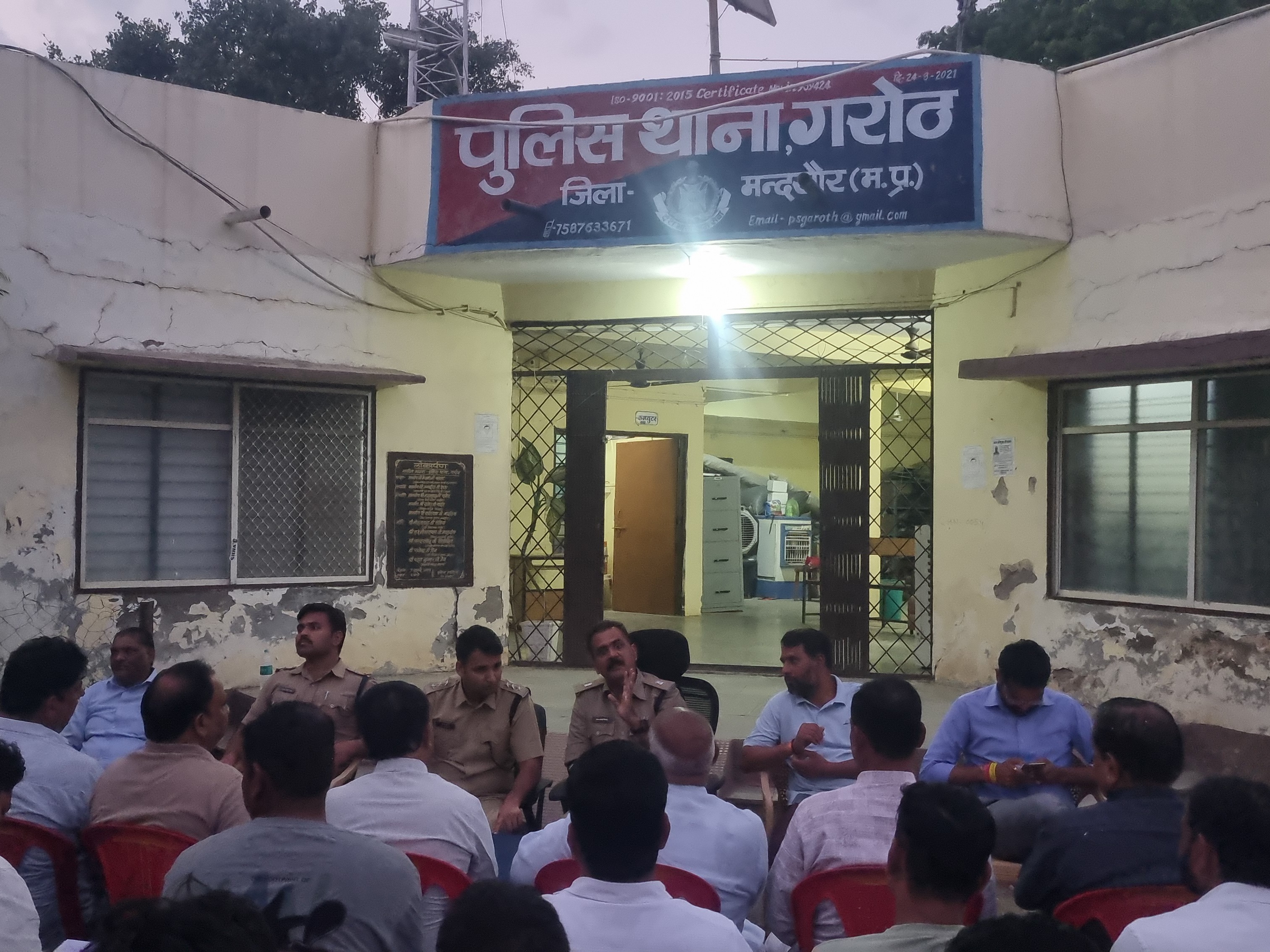Garoth Map Garoth Peace Committee Meeting | Navratri Garba Pandal & DJ Guidelines