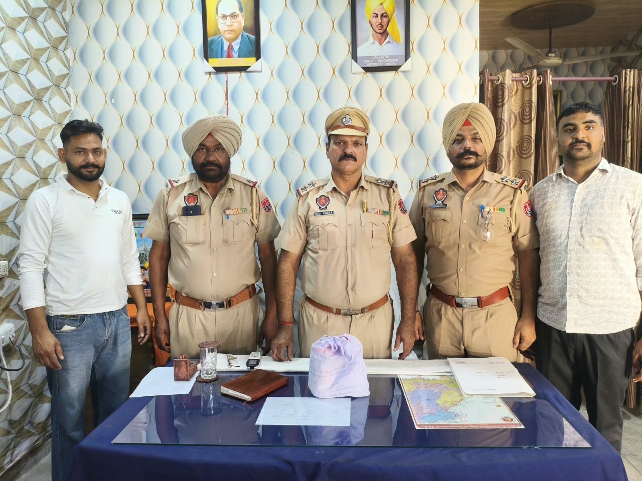 हवेलियां में एक किग्रा से ज्यादा हेरोइन बरामद