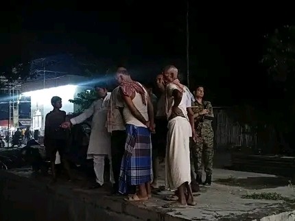 Mlas Math Rajapakar MLA Mahendra Ram Visit Bilat Chowk Ram Janaki Math