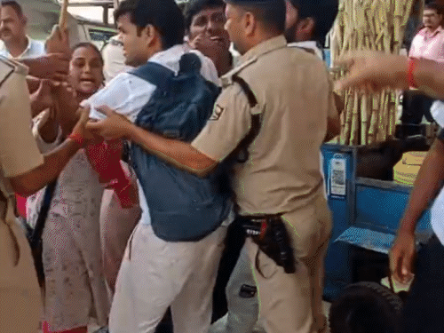 राज्य अध्यक्ष और सचिव समेत 3 गिरफ्तार, सरकार से बिना शर्त रिहाई की मांग|पटना,Patna - Dainik Bhaskar