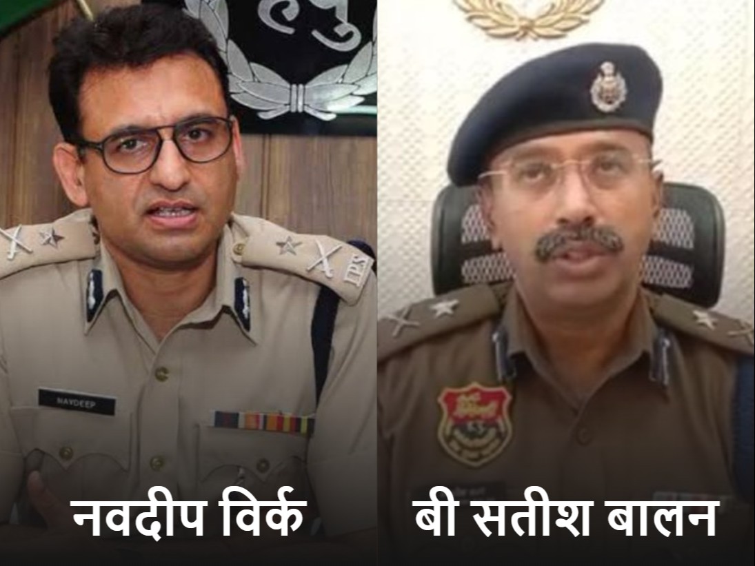 13 IPS और 22 HPS अफसरों का ट्रांसफर; हामिद अख्तर को रोहतक रेंज IG लगाया|पंचकूला,Panchkula - Dainik Bhaskar