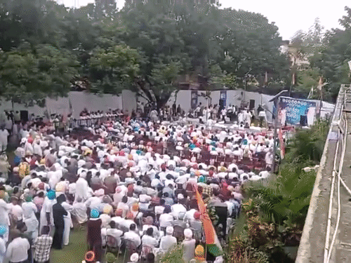 चंडीगढ़ के सेक्टर-15 स्थित पंजाब कांग्रेस भवन में परगट सिंह की ताजपोशी का कार्यक्रम हुआ। - Dainik Bhaskar