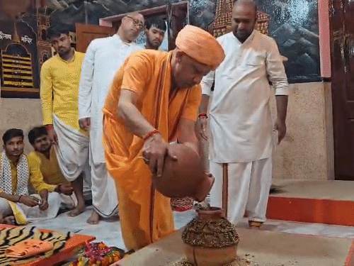 देवीभागवत और दुर्गासप्तशती का पाठ शुरू; कल 17 जिलों के शिक्षकों से करेंगे संवाद|गोरखपुर,Gorakhpur - Dainik Bhaskar