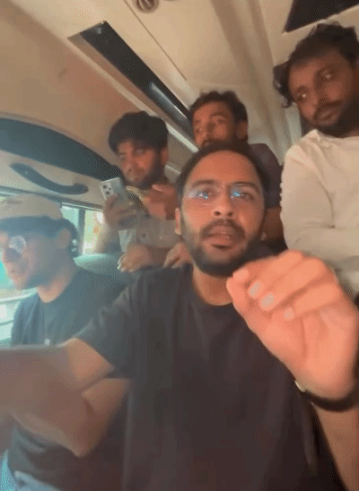 हिरासत में लिए जाने के बाद आशुतोष रांका ने वीडियो जारी किया।