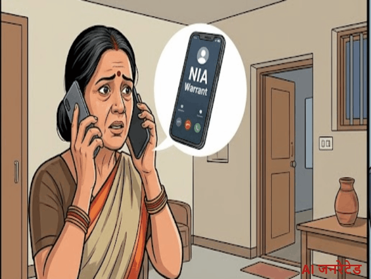 महिला को मनी-लॉन्ड्रिंग के केस में फंसाने की धमकी दी;FD तुड़वाकर 7 लाख ट्रांसफर किए|रायपुर,Raipur - Dainik Bhaskar