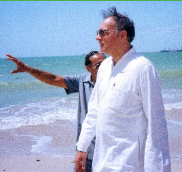 लक्षद्वीप दौरे के दौरान पीएम राजीव गांधी।